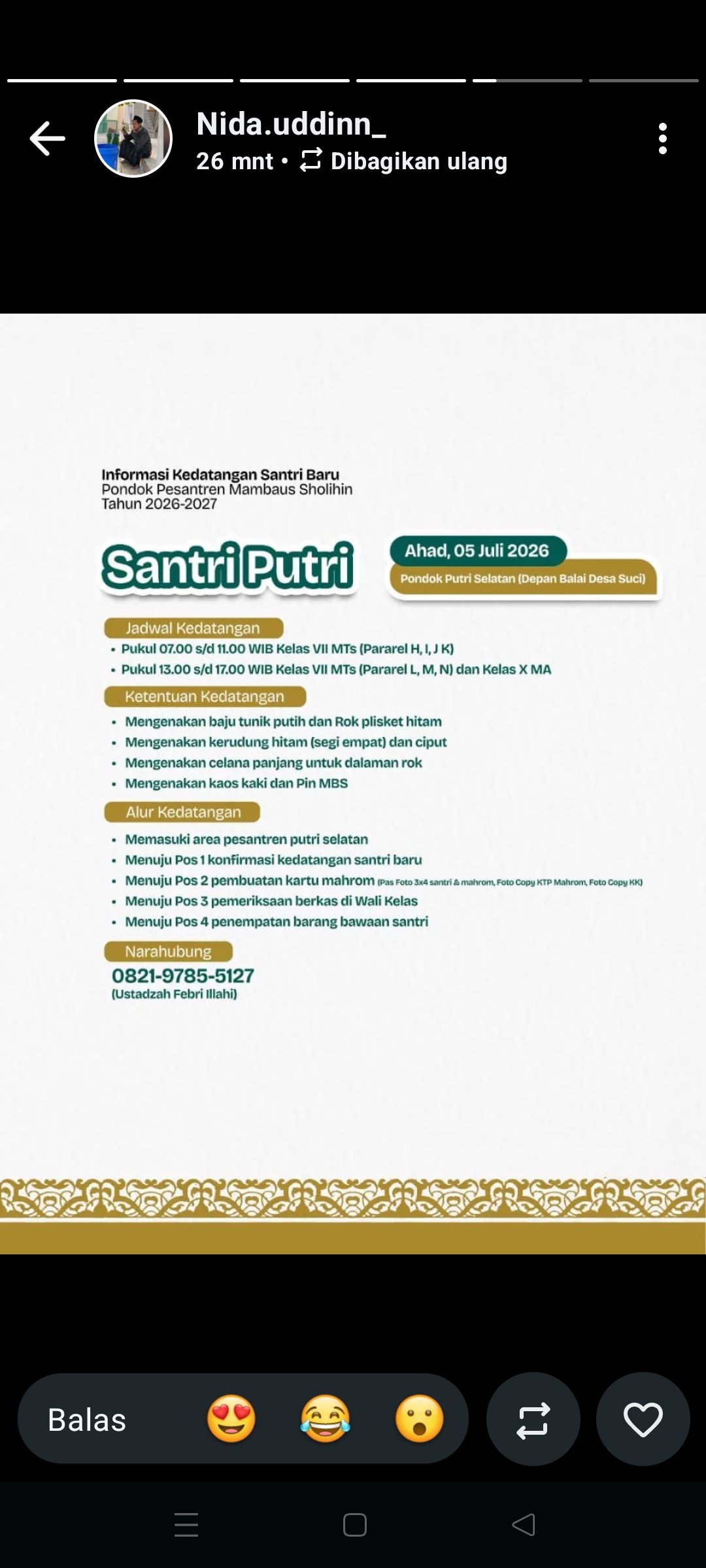 Penyambangan Santri